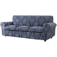 elastic knitted jacquard fabric independent cushion sofa cover simple modern american thickened combination sofa cover