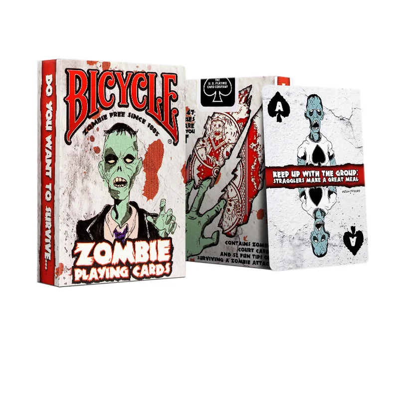 

Bicycle Zombie Playing Cards USPCC Apocalypse Halloween Deck Poker Size Magic Card Games Magic Tricks Props