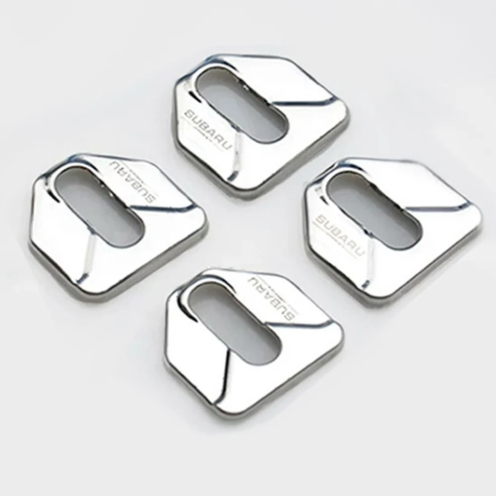 Автомобильная застежка на дверной замок Защитная Наклейка для Subaru Forester Outback Legacy