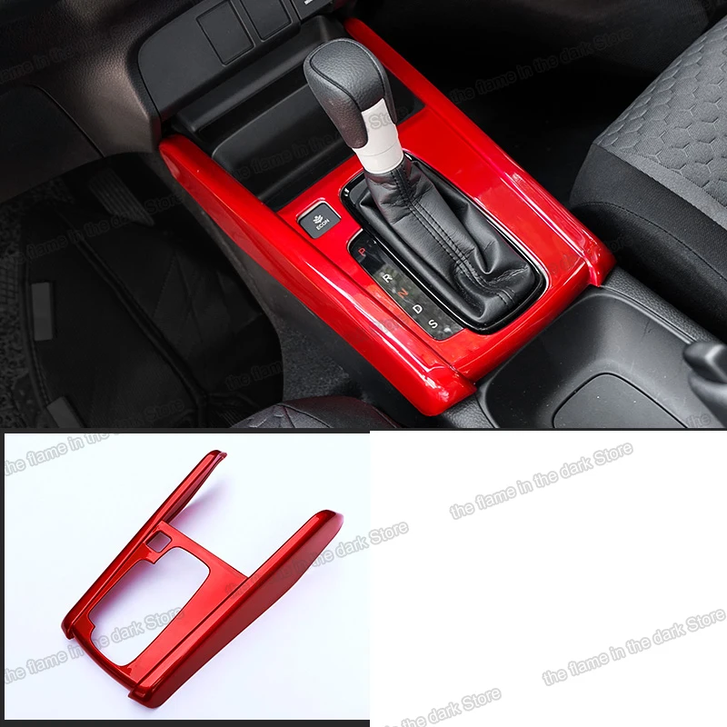 Lsrtw2017 углеродное волокно abs Автомобильная панель переключения передач для honda fit