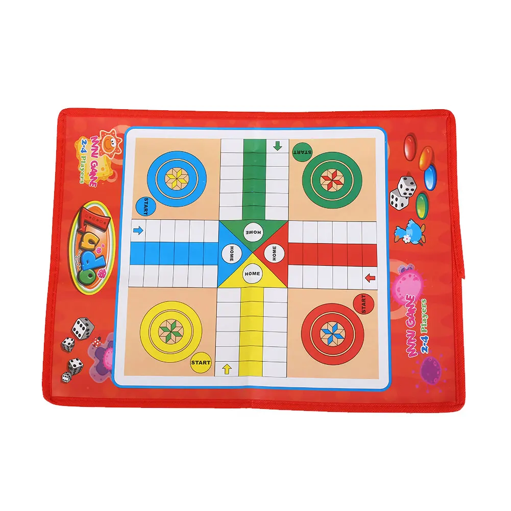 Шахматы Ludo складные Snake Chess дети портативная игра головоломка Дошкольное