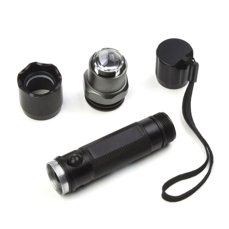 Q5 T6 светодиодный тактический фонарь флэш светильник масштабируемый Фонарь