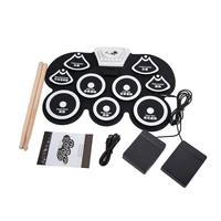 musical instrument accessories portable electronic drum drumstick foot pedal g101 white for drum set