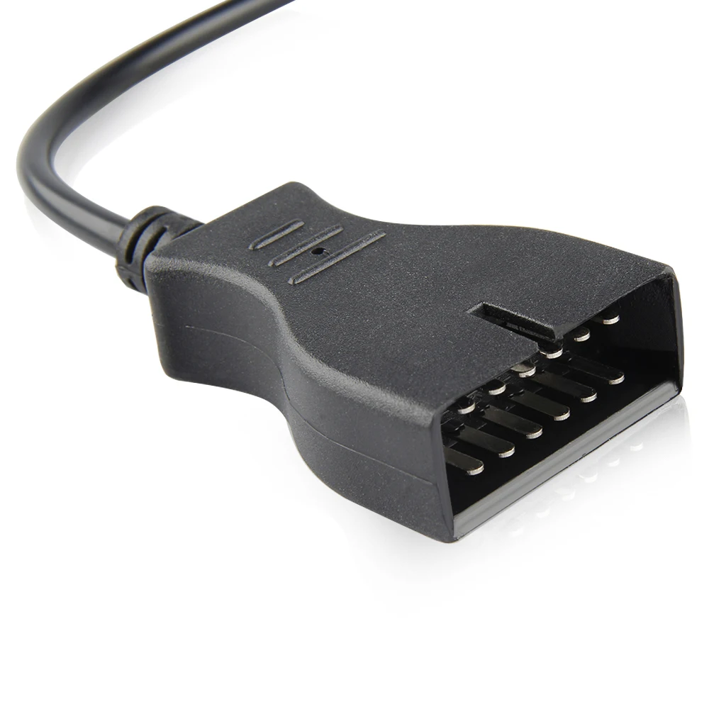 Новейший OBD 2 OBD2 разъем для GM 12 Контактный адаптер к 16 контактному женскому