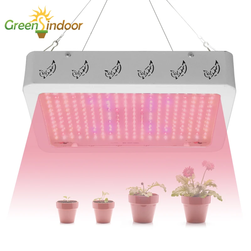 

Светодиодная лампа Greensindoor для рассады лампа полного спектра для выращивания растений, для комнатных цветов, теплиц, фитоламп