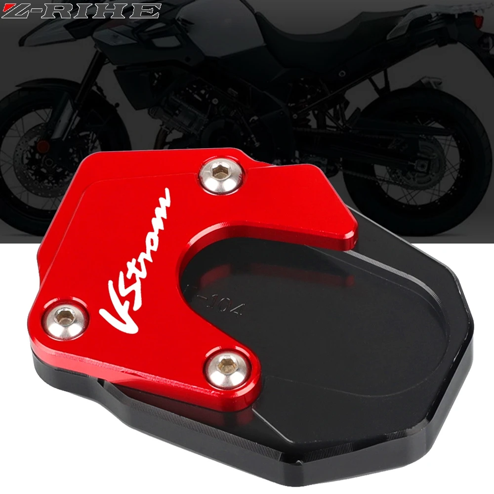 

Аксессуары для мотоциклов CNC алюминиевая боковая подставка пластина Увеличителя для Suzuki vстрома 1000 1000XT 1050 XT GSX S1000 F 2019 2020 2021