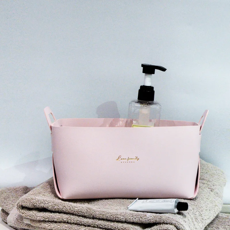 

Nordic Style Travel PU Cosmetic Storage Box Home Living Room Remote Control Lipstick Lotion Jewelry Necklace Organizer Case