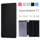 Чехол для планшета для Huawei MediaPad T1 7,0 чехол T1-701 T1-701U T1-701W funda PU кожаный чехол с откидной крышкой и с подставкой Чехол защитный чехол