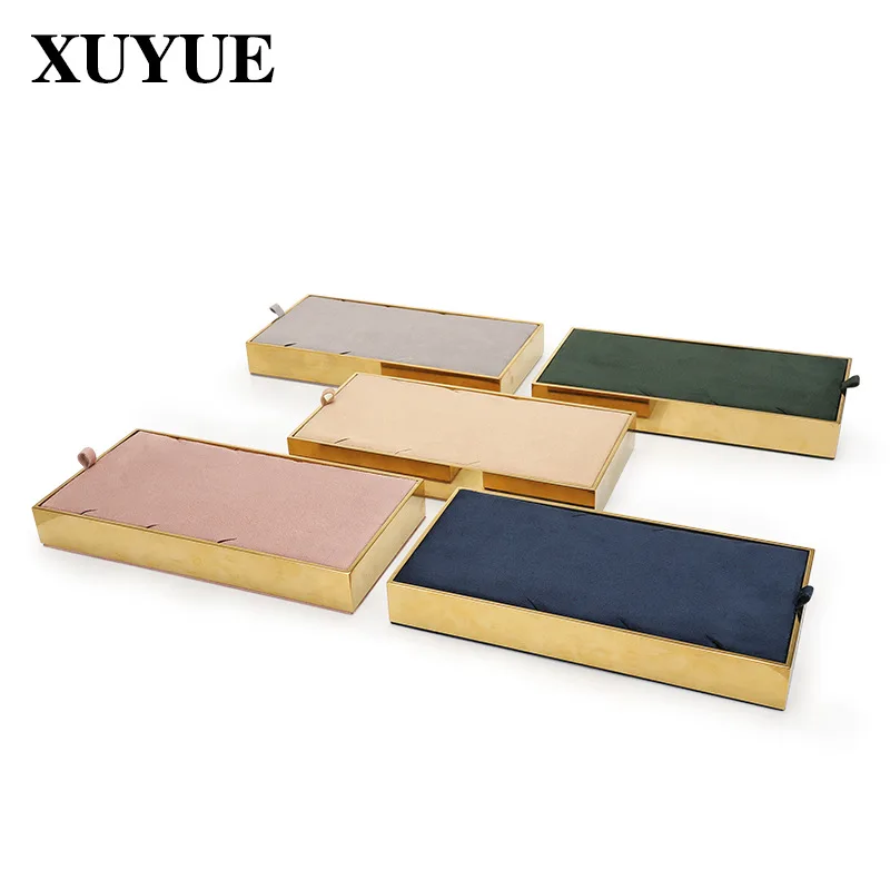 New Necklace Pendant Display Stand Manufacturer Metal Frame Jewelry Props Jewelry Display Plate Jewelry Storage Rack Spot