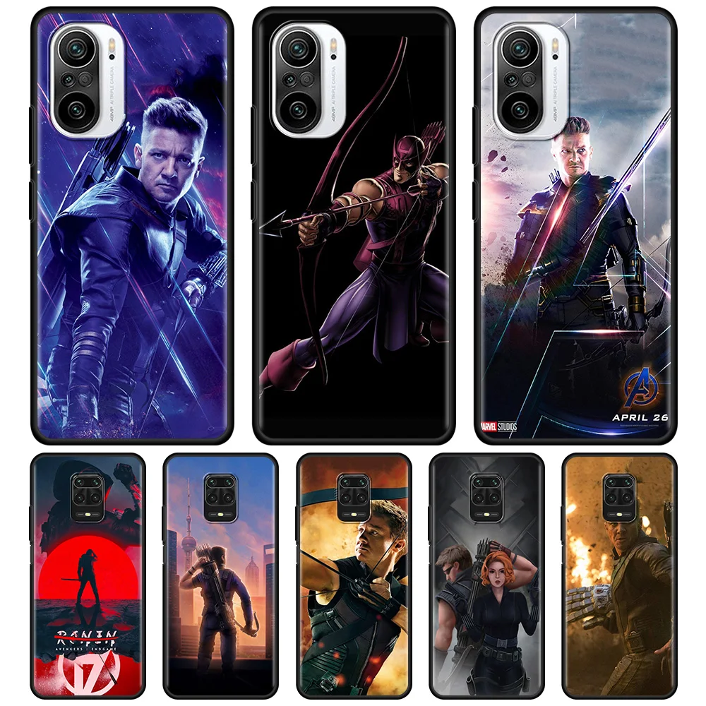 

Hawkeye Phone Case For Xiaomi Redmi Note 10 9 8 Pro 9T 9S 8T 7 10lite for redmi 9 9C 9A 9T 8 8A 7 7A Fundas