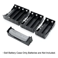 abs 18650 power bank cases 1x 2x 3x 4x 18650 battery holder storage box case 1 2 3 4 slot batteries container with hard pin