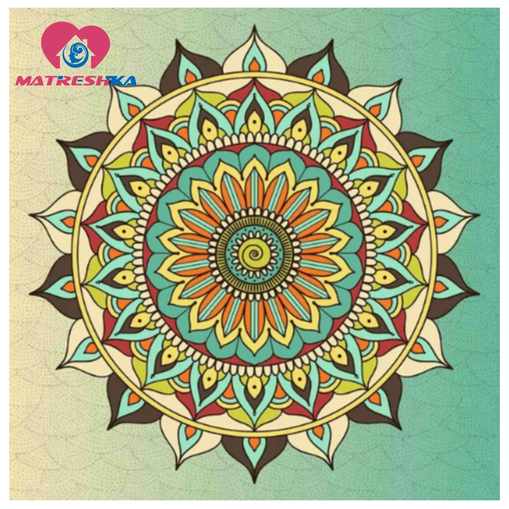 5d алмазная живопись Мандала Кристалл бриллиантовой вышивки полное