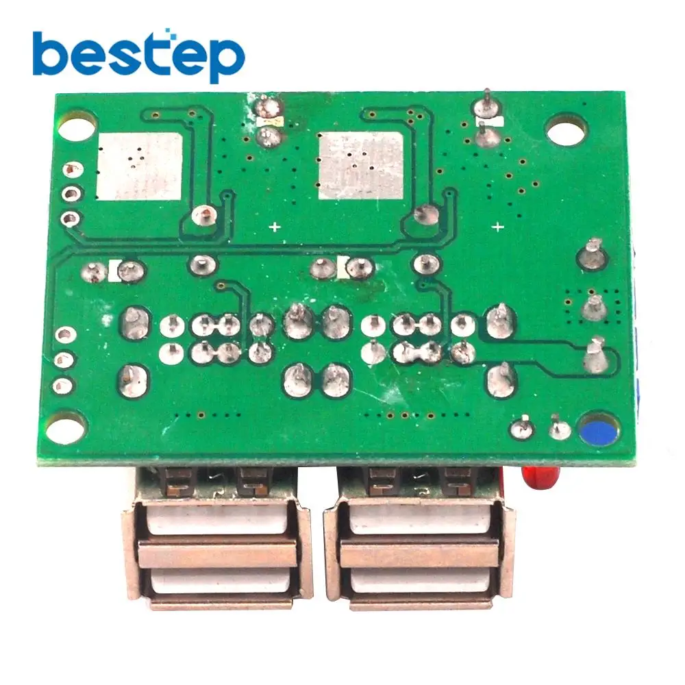 Понижающий модуль платы преобразователя питания A5268 с 4 usb портами плата