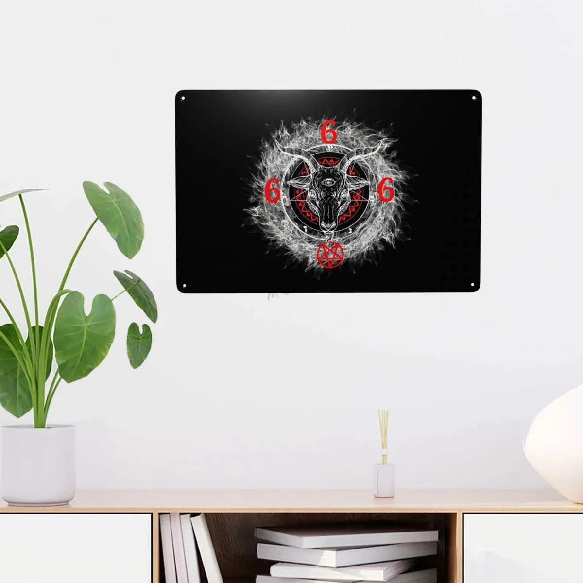 

Металлические оловянные знаки-дьявол для украшения дома, бара, комнаты