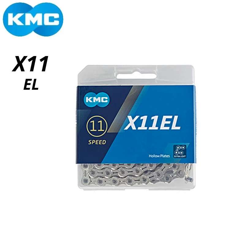 KMC X11.93 X11 EPT EL велосипедная цепь 118L 11 для скоростного велосипеда с оригинальной