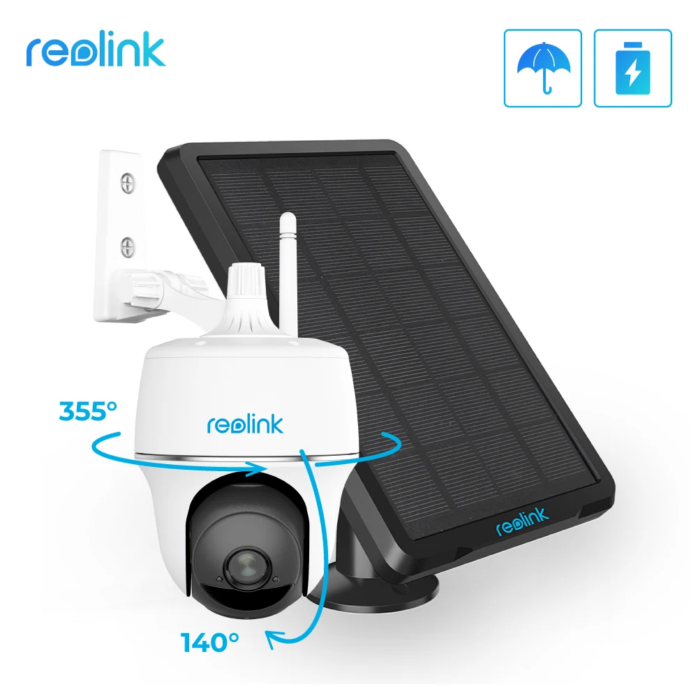 Reolink Argus PT w солнечная панель 1080P WiFi камера PT аккумуляторная батарея/Солнечная камера безопасности