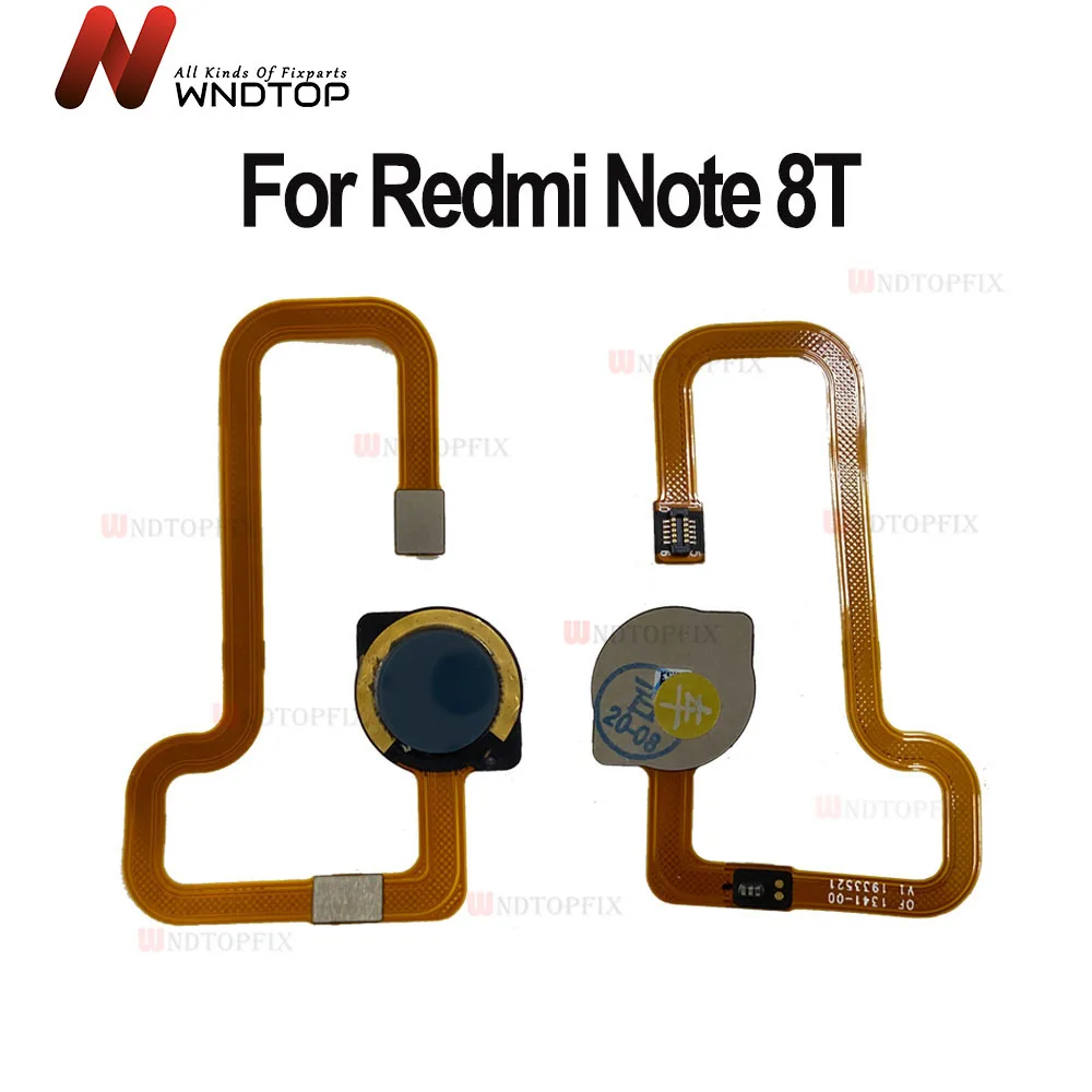 

Для Xiaomi Redmi Note 8T Главная Кнопка отпечатков пальцев лента идентификационный датчик гибкий кабель Redmi Note 8t Fiingerprint кабель