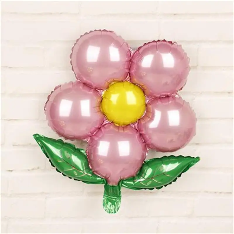 Новое прибытие цветы алюминиевая фольга воздушные шары для дня рождения