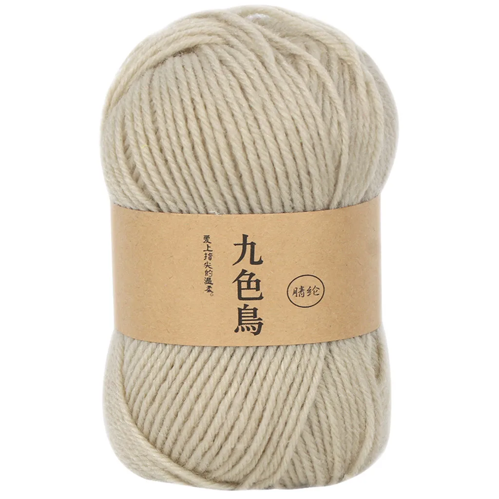 2020 высококачественная акриловая линия вязания крючком ручная работа средняя