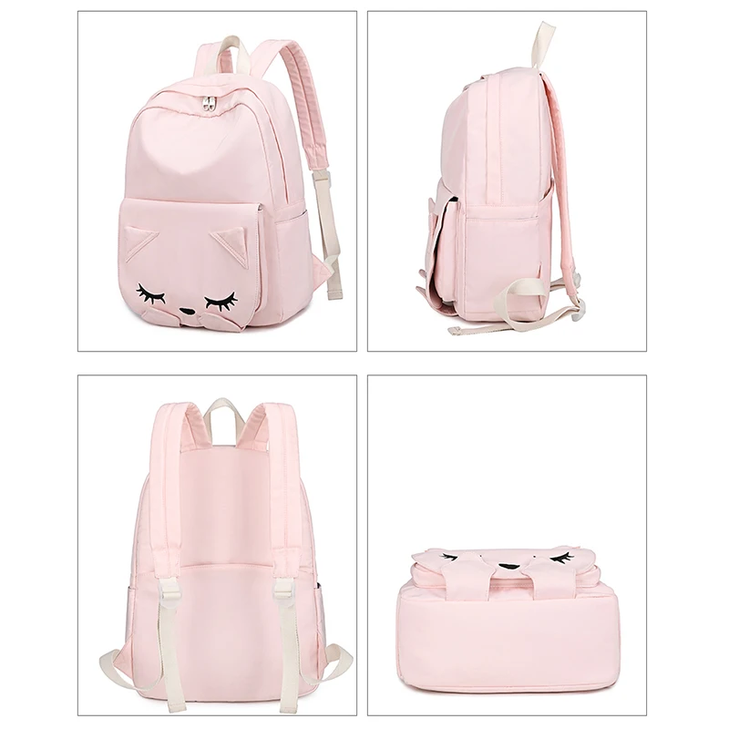 Милый рюкзак на ремне для женщин водонепроницаемый школьный ранец 14 дюймов с