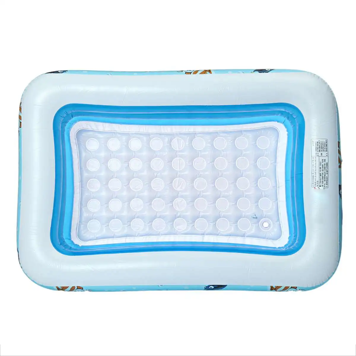 

150cm Kids inflatable Pool High Quality Children's Home Use Paddling Pool Large Size Inflatable Square Swimming Pool for baby