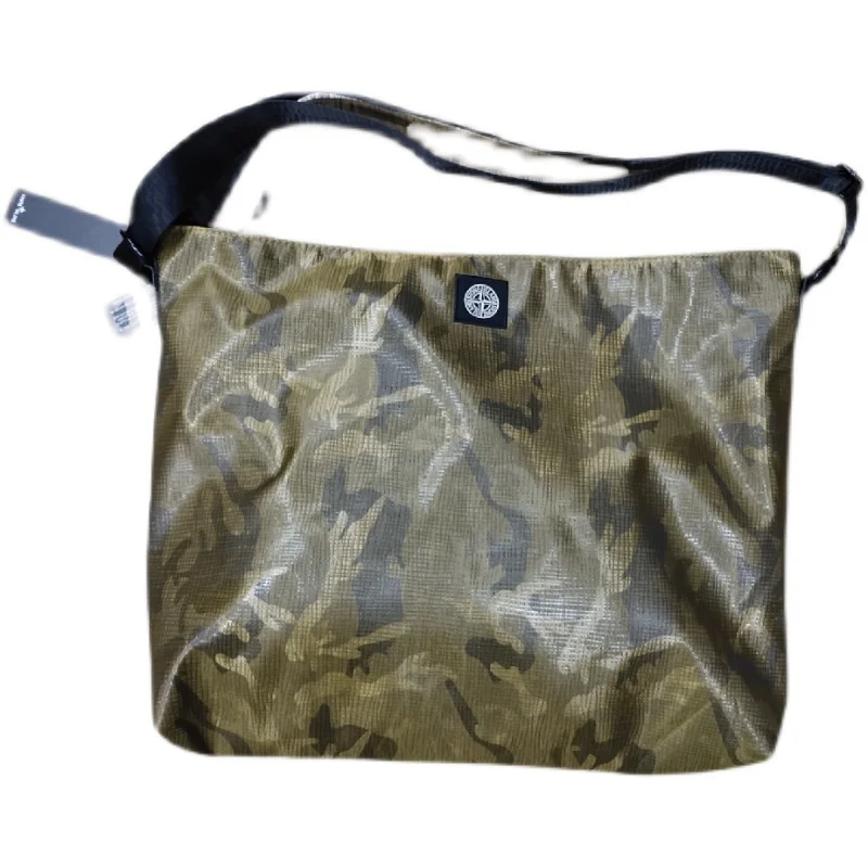 

The new STONE stone island functional wind messenger bag ISLAND shoulder bag large-capacity men and women the same style tide br
