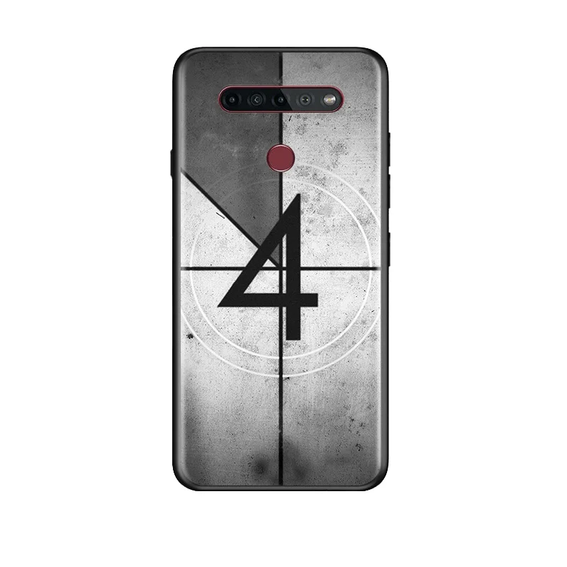 

Marvel Avengers Super Hero Fantastic Four For LG G8 G8S G8X V30 V30S V40 V50 V50S V60 Q60 ThinQ 5G TPU Silicone Black Phone Case