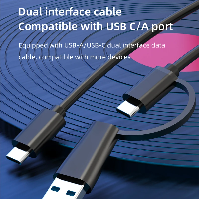 Хагбис USB C концентратор с корпусом жесткого диска 2 5 SATA к 3 0 Type адаптер для