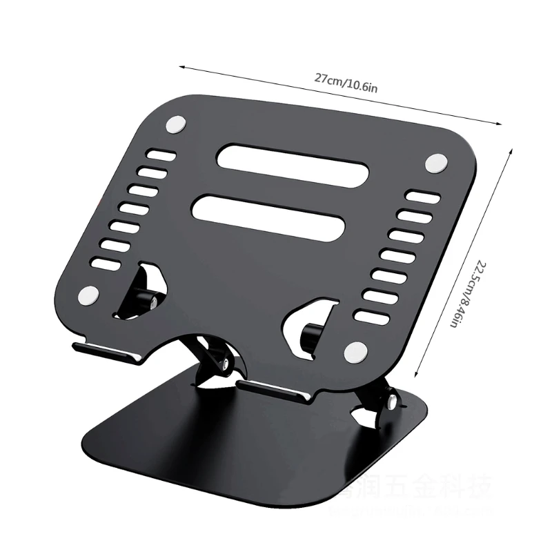 

AXYF Foldable Laptop Stand Aluminium Alloy Non-Slip Holder Bracket Heat Release Cooling Notebook Riser For Laptop PC Tablets