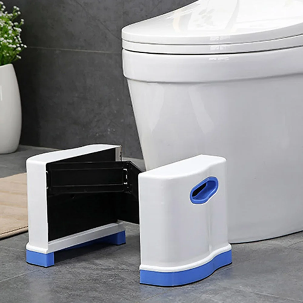 Регулируемая Туалетная Подушка на стул пластиковый табурет для ног унитаза