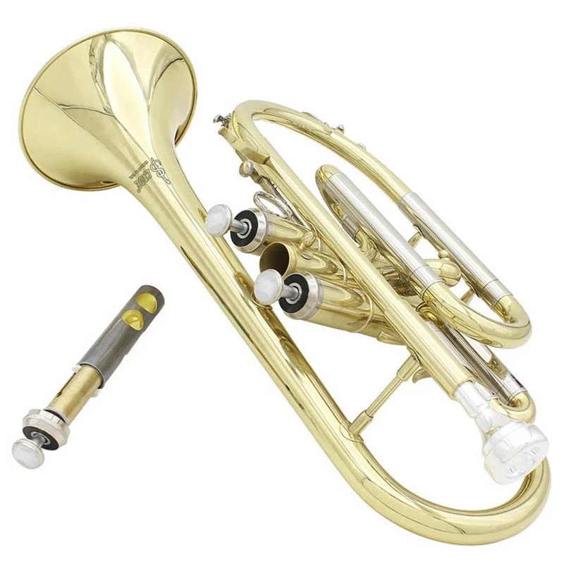 Slade Bb плоский cornet Профессиональный латунный музыкальный инструмент для
