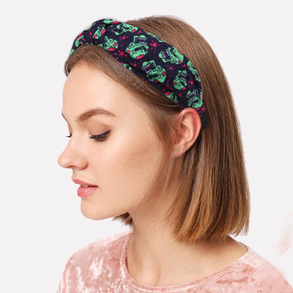 

Lady Hair Hoop Top Knot Turban Headband Elastic Hairband Hair Accessories Girls Fashion Fabric Headband Head Hoop