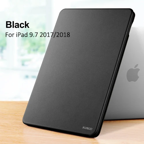 Для iPad Pro 10,5 флип-чехол Xundd роскошный противоударный чехол из искусственной кожи для iPad 9,7 / iPad Mini 4 чехол-кошелек - Цвет: Black-iPad 9.7