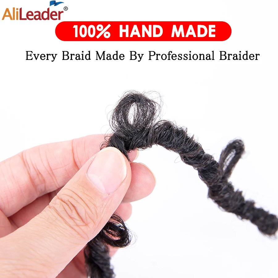 Alileader Синтетические дешевые локоны-бабочки вязаные волосы 12 дюймов мягкие