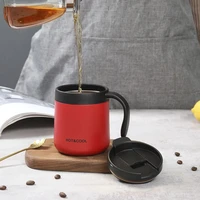discount new coffee mug vacuum cup thermos stainless steel insulated water cups tumbler with handle lid and mixing spoon offic