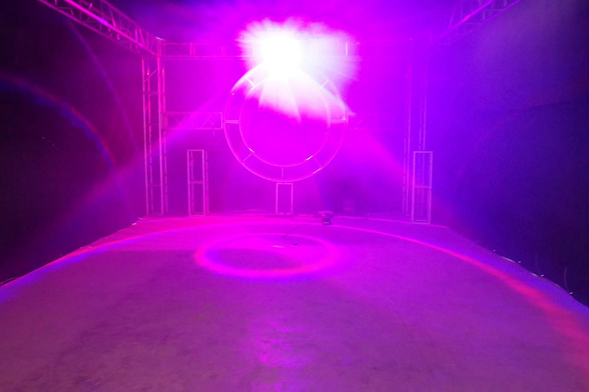 Новый продукт светодиодный 80 Вт Promise вращающийся 4 в 1 полноцветный лазерный