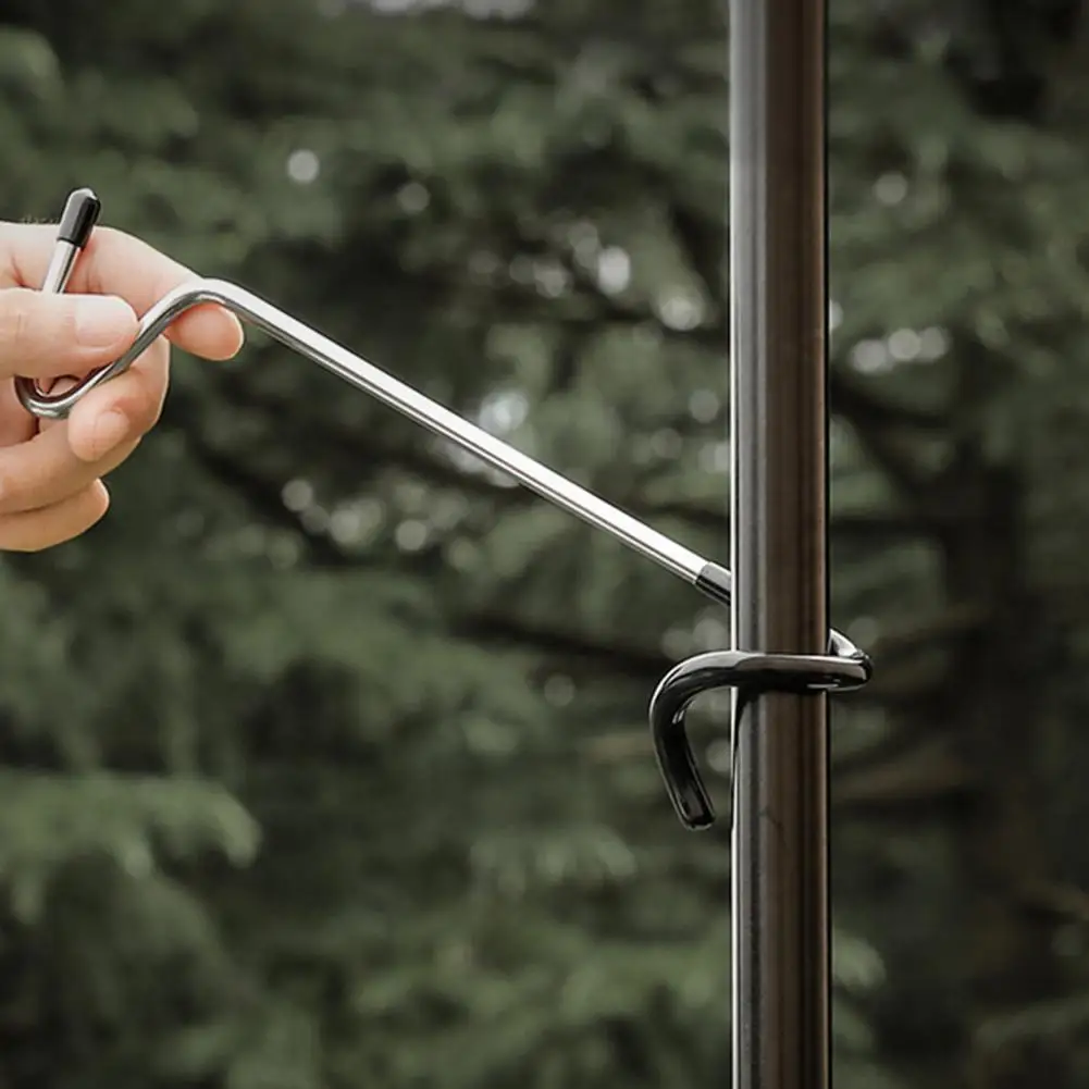 

Strong Load-bearing Long Lasting S-Shaped Light Stand Hanger Hooks for Hiking
