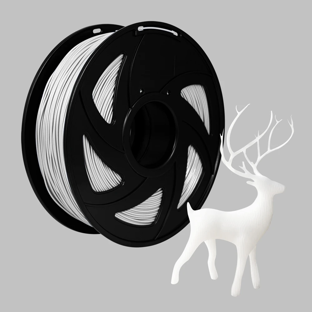 XVICO PLA нить для 3D-принтера 1,75 мм 1 кг/2,2 фунта катушка оранжевого, зеленого, белого и красного цветов для украшения Хэллоуина