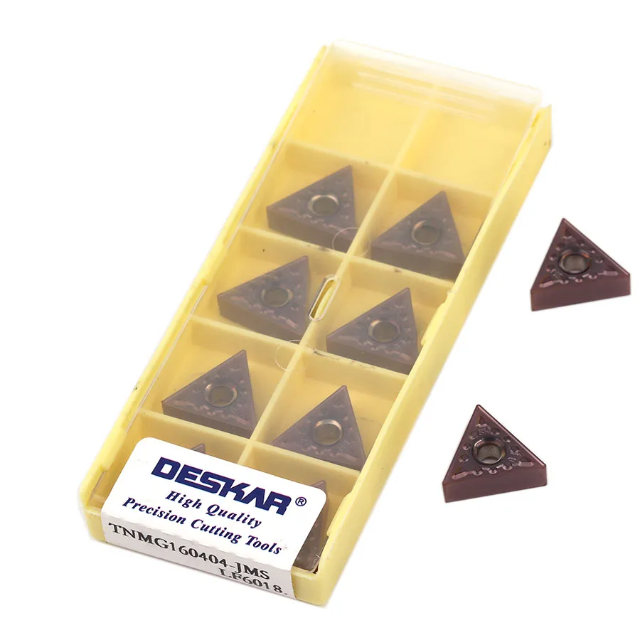 

TNMG160404-JMS LF6018 External Turning Tools TNMG160408-JMS LF6018 Carbide Inserts CNC Lathe Tools Stainless Steel Cutting Tools