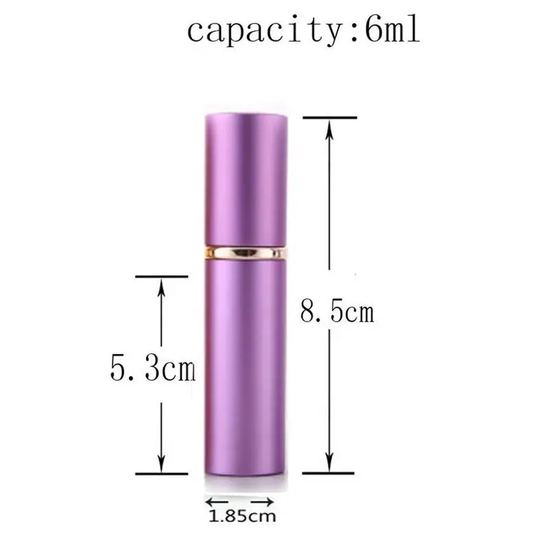 Набор из 8 6 шт. мл портативный пополняемый мини флакон для парфюма|Многоразовые