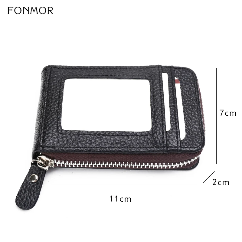 Fonmor RFID кошелек для кредитных карт держатель мужчин противокражный Кошелек Чехол