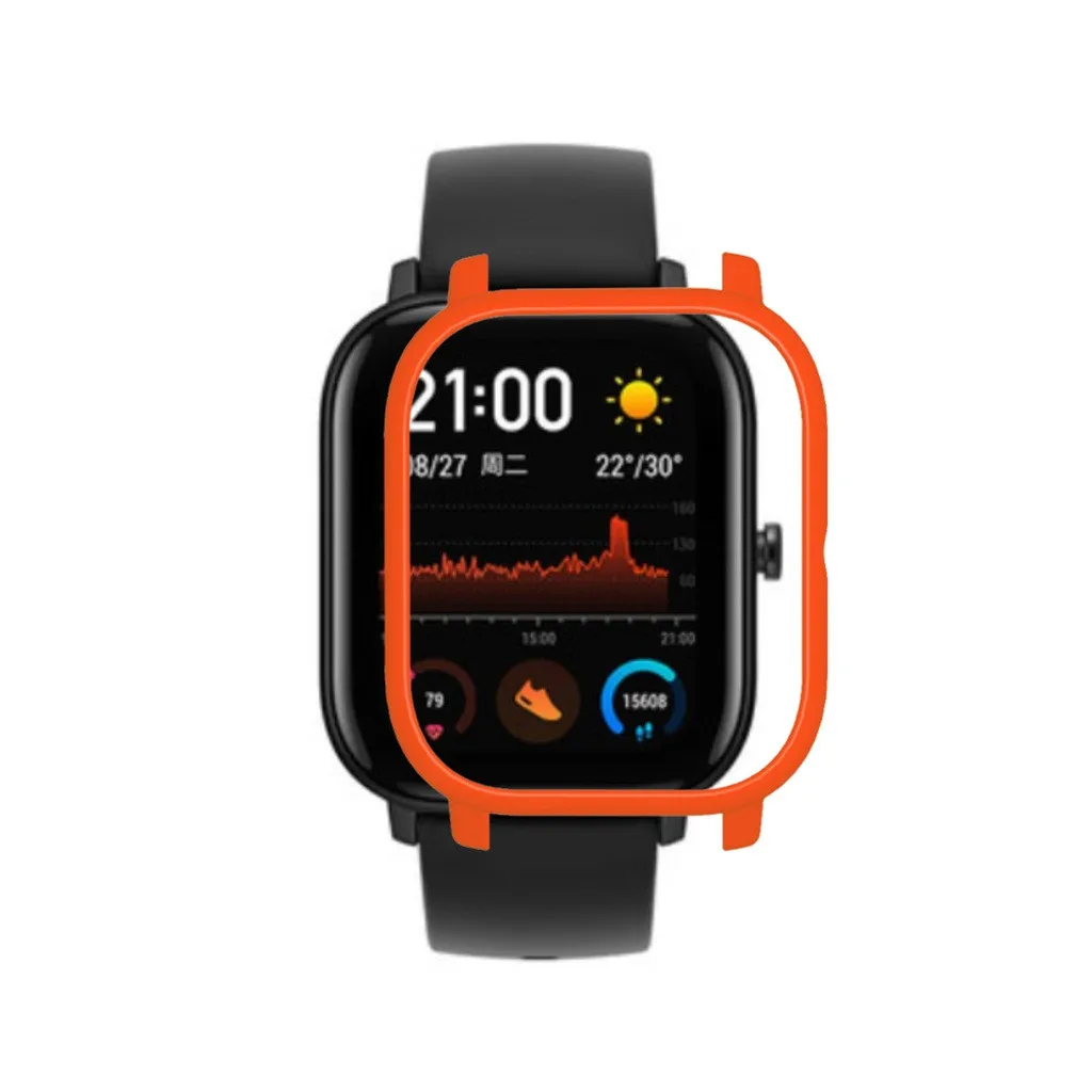 Чехол из поликарбоната для часов Huami Amazfit GTS Ультратонкий защитный чехол сменная