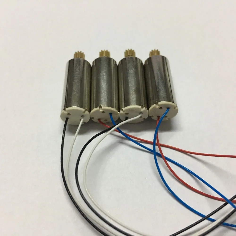 4 шт./компл. комплект двигателя с металлической шестерней для квадрокоптера Hubsan