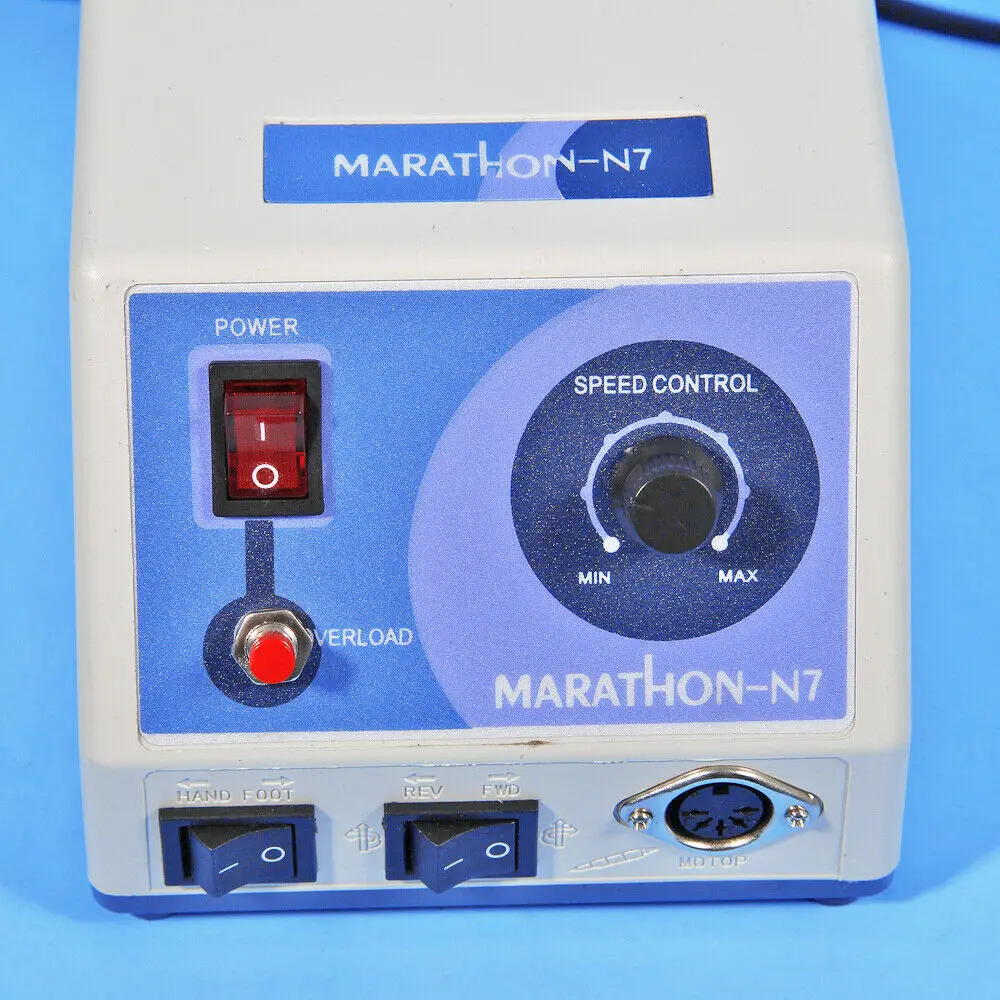 Стоматологическое оборудование Marathon N7 мотор микромоторный двигатель 35K rpm педали ножной контроллер