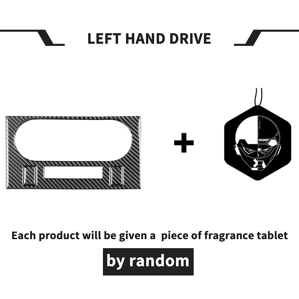 

Carbon Fiber Car Central Control Air Conditioning Panel Cover Trim Sticker for Dodge Challenger 2008-2014