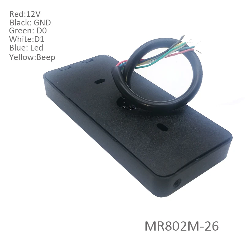 Wiegand 26 бит IP65 водонепроницаемый считыватель RFID карт 13 56 МГц бесконтактного
