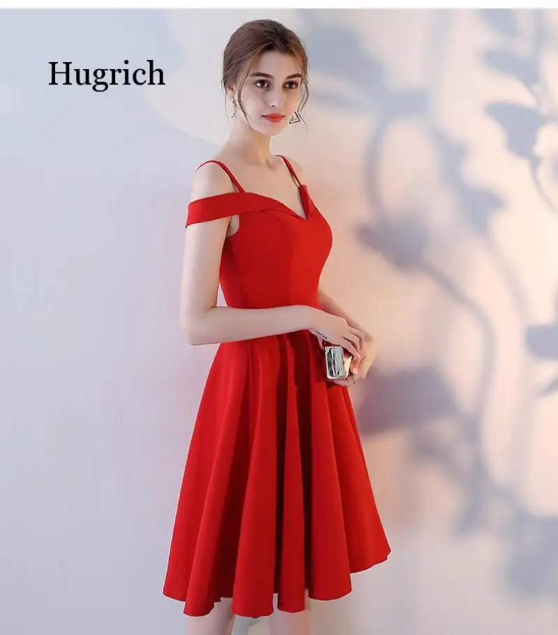 

Elegant Strap Women Sexy Off Shoulder Backless Party Lady Casual Solid Dress