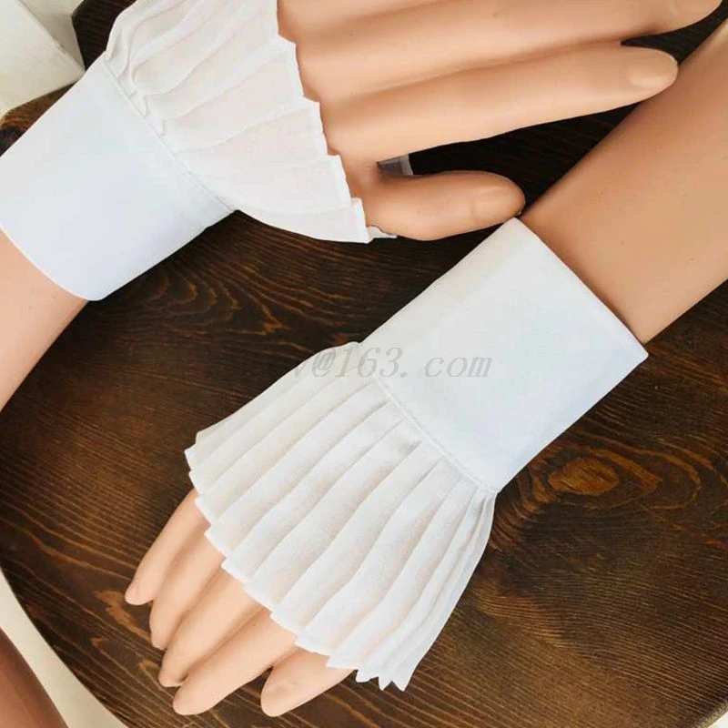 1 пара корейский Ретро плиссированный Однотонный свитер с расклешенными