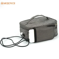 usb heating lunch box insulation bag outdoor picnic office electric heated portable food storage lunch bag picnic bag