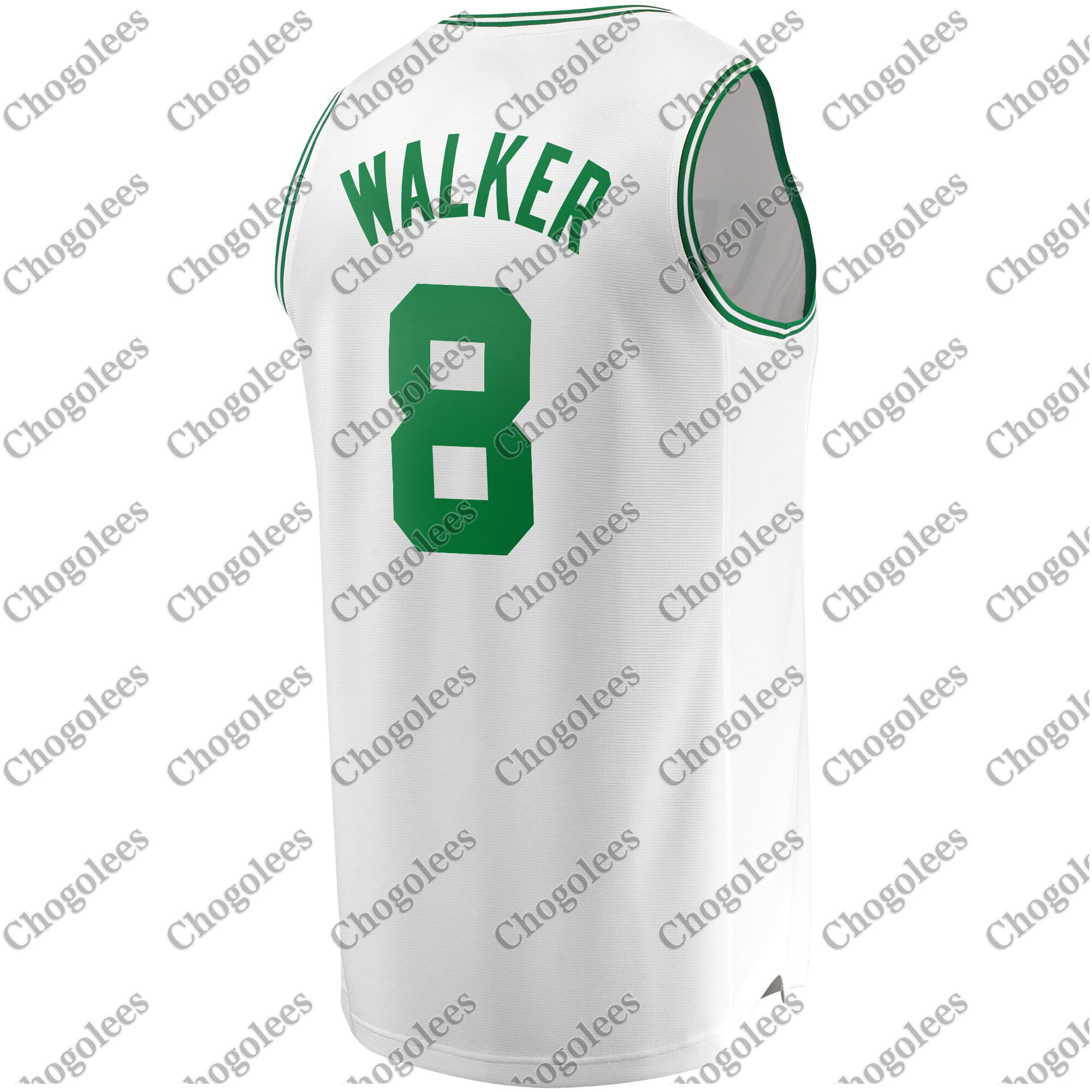 

Men Basketball Jersey Kemba Walker Boston Branded Fast Break Player Jersey White Association Edition